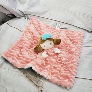 Aurora Ebba Hanna Lil Luvster Girl Lovey Security Blanket Plush Pink Blue 2019